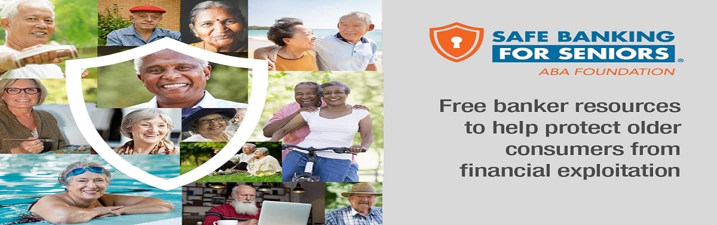 Safe banking for seniors campaign image