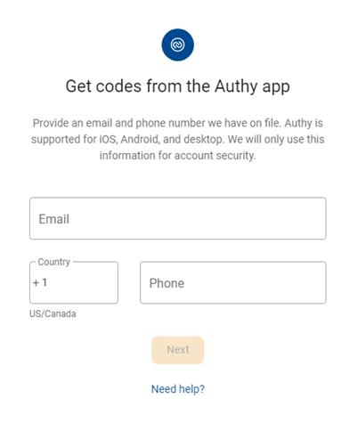 authy online